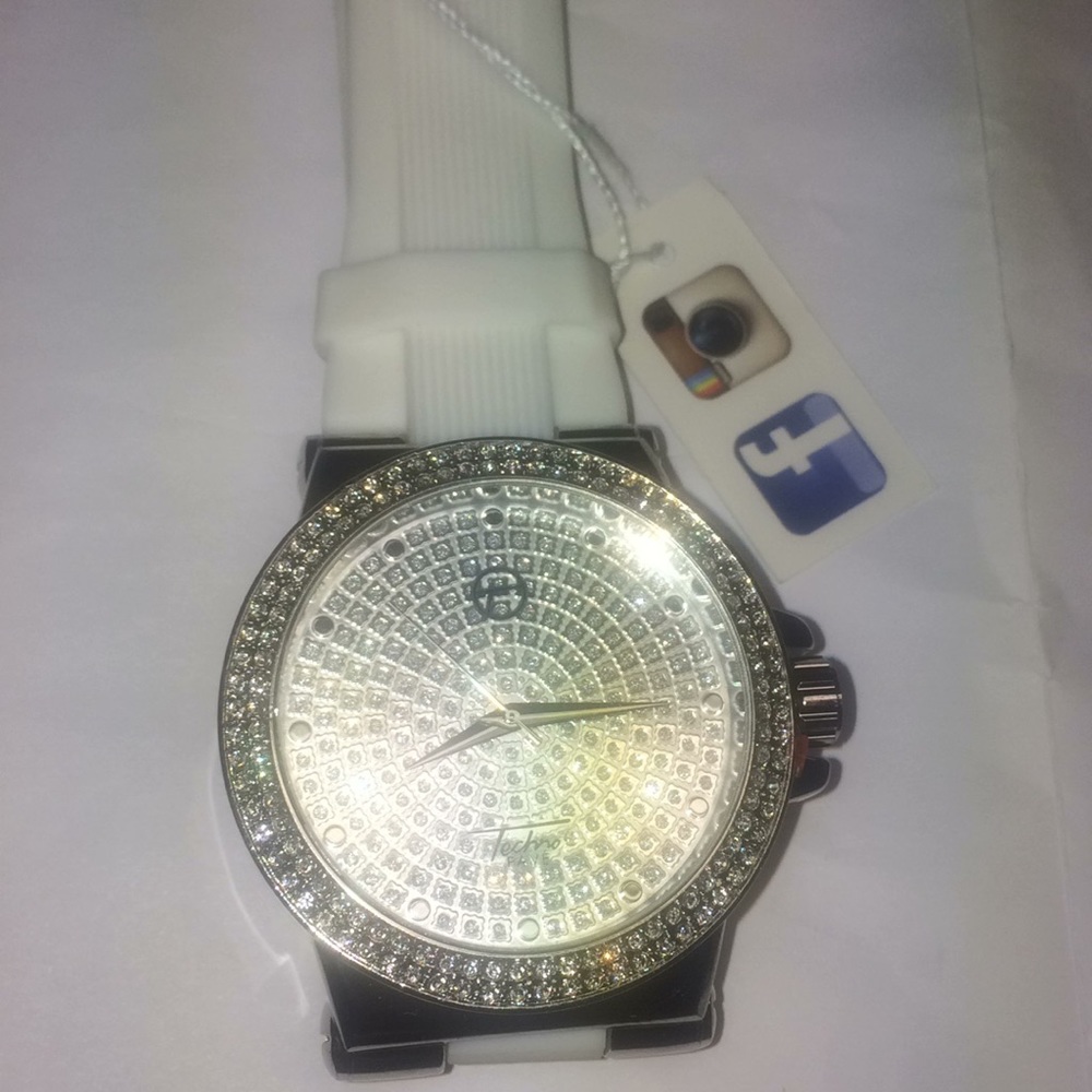 Iced out watch